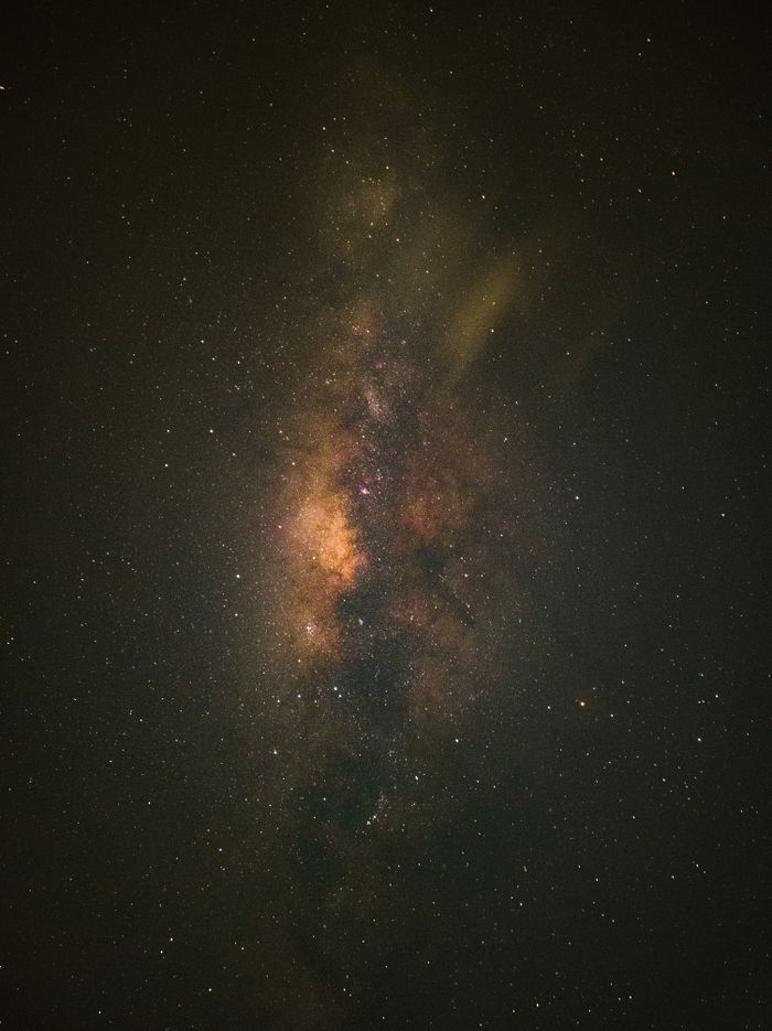 Stunning view of the Milky Way galaxy highlighting cosmic beauty and vastness of space.